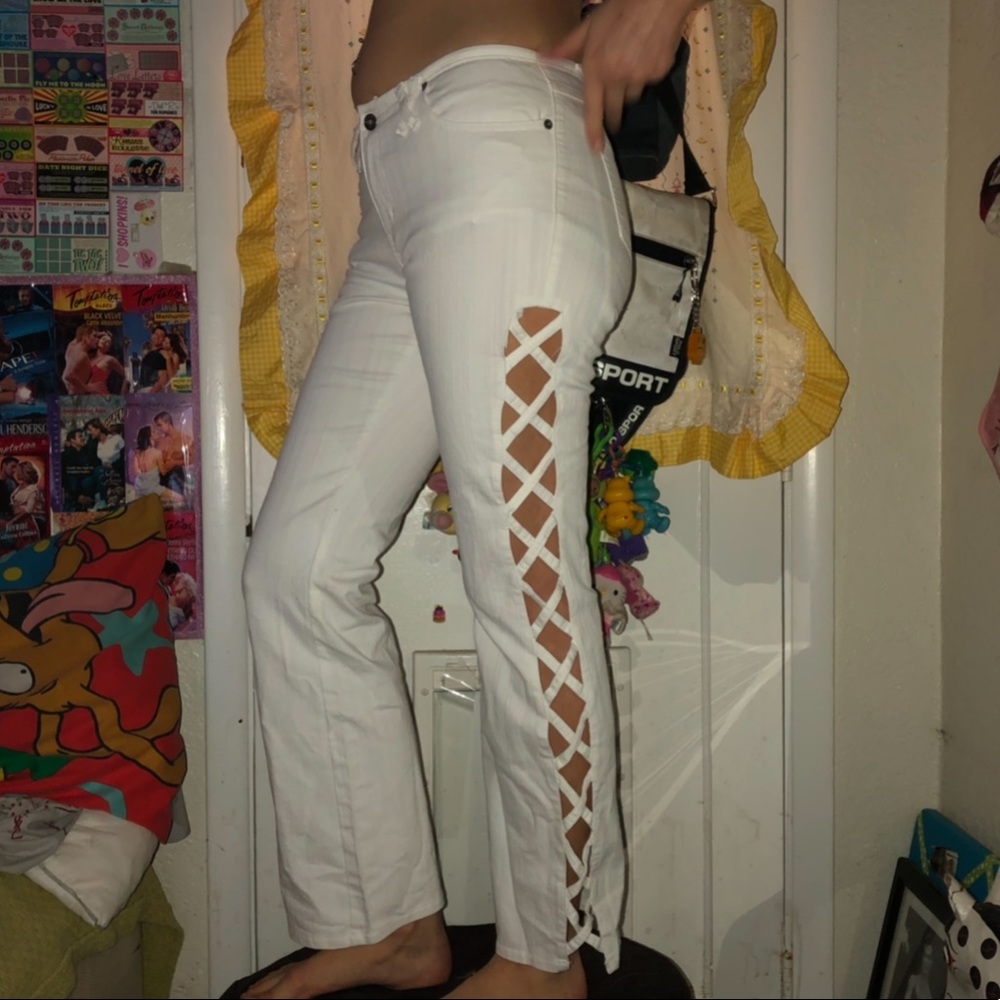 NWT White Zara di jeans